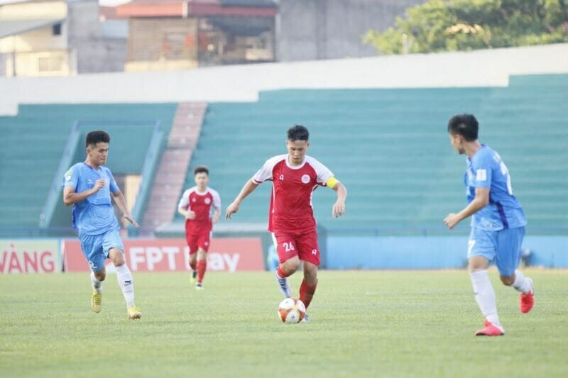 Kết quả bóng đá Bình Phước vs Phú Thọ Thi đấu thiếu người đội khách chiến thắng bền chí