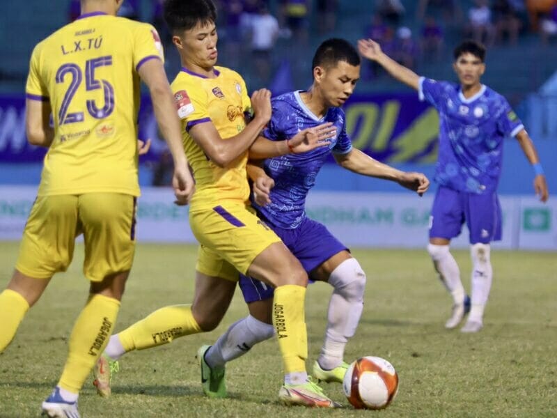 Kết quả bóng đá Hà Nội vs SLNA Cú sốc tại Hàng Đẫy